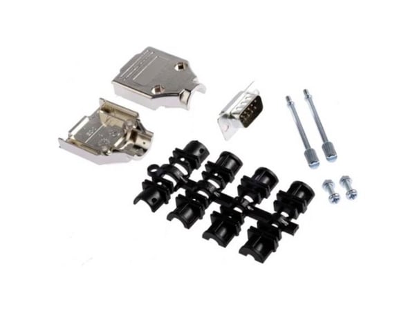 MH Connectors MHDTPK9-DB9P-K D-SUB pinlistesett 180° 9-polet loddekontakt