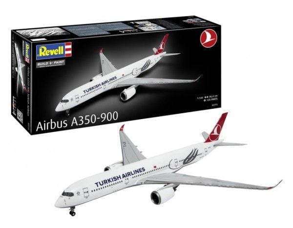 Revell plastmodell fly Airbus A350-900 Turkish Air 1/144