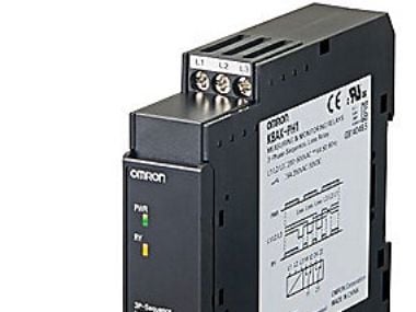 OMRON Fasefølgerelæ, 200-480V AC, måleområde200-240V AC, 2 CO, Skrueforbindelse