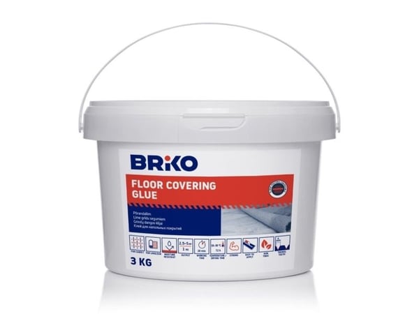 Briko adhesiv för golvbeläggning BRIKO 3