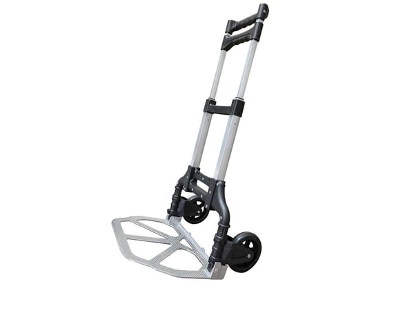 ALUMINIUM sammenleggbar håndtralle - 80 kg