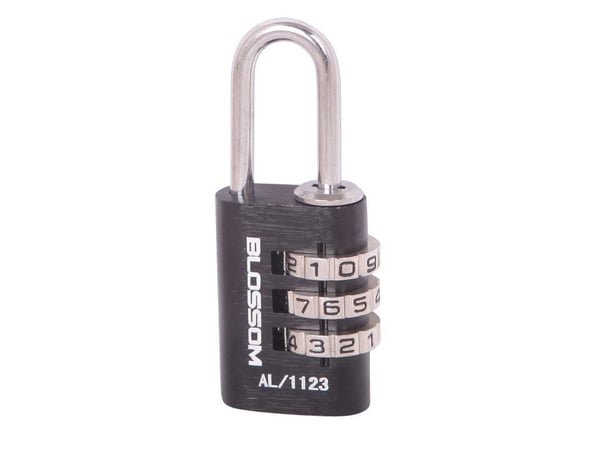 Blossom Badlock Hang Code Alum Al11 20X3 Black