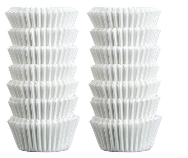 Zenker 43423, Muffinskopper, Rund, Rillet overflate, 220 °C, Hvit, Papir