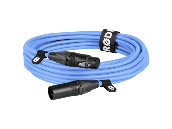 RØDE XLR6M-B, XLR, Hankjønn, XLR, Hunkjønn, 6 m, Blå