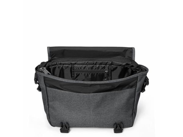 Eastpak Jr Black Denim, Skulder veske, Glidelås, 2 lommer, 2 lommer, Voksen, Sort