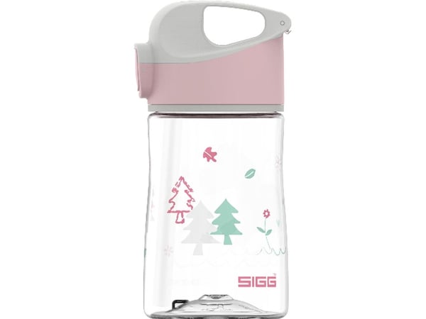 SIGG Miracle Pony Friend, 350 ml, Päivittäinen käyttö, Harmaa, Vaaleanpunainen, Läpinäkyvä, Tritan, Poika/tyttö, Kääntökansi