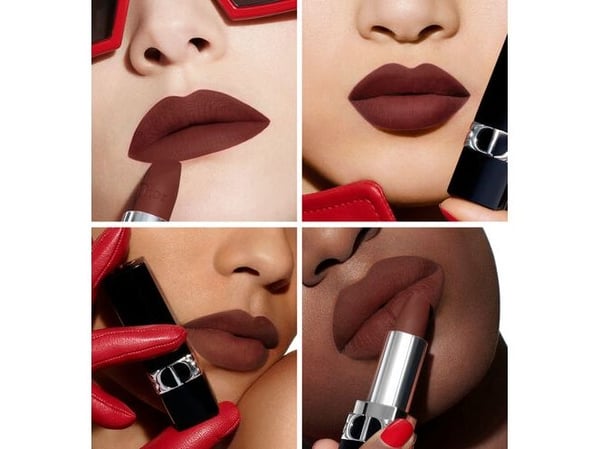 Dior Christian Couture Colour Velvet leppestift, Cream, Brown, refill, 3,5 g (for kvinner)