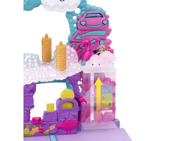 Mattel Polly Pocket-figur: Brennende bilvaskesett HHJ05
