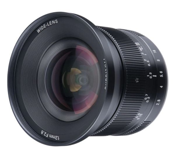 7Artisans 6971835483518, Ultravidvinkelobjektiv, 12/10, 12 mm, Olympus OM