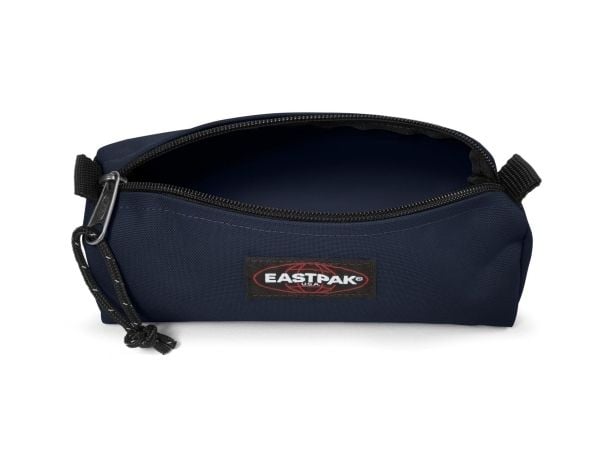 Eastpak Benchmark Single, Mykt penal, Nylon, Marineblå, Monokromatisk, Ultra Marine, Glidelås