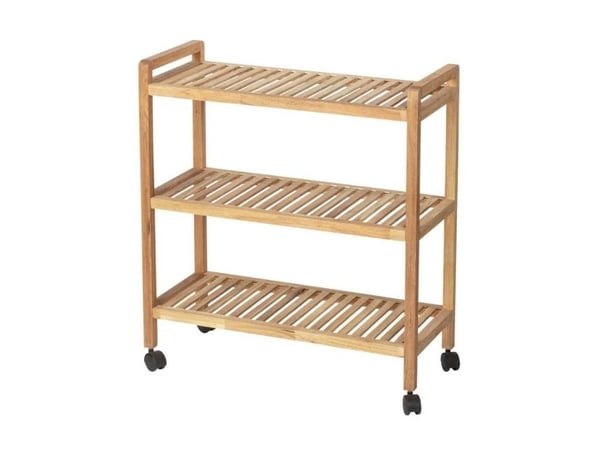 WENKO 24837100, Tre, Tre, 3 hyller, 4 hjul, 650 mm, 310 mm