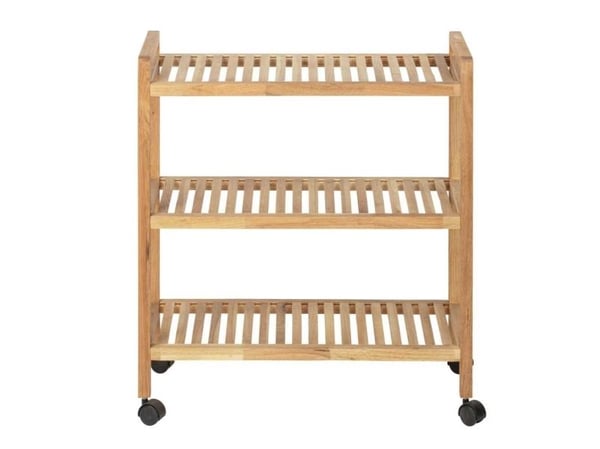 WENKO 24837100, Tre, Tre, 3 hyller, 4 hjul, 650 mm, 310 mm