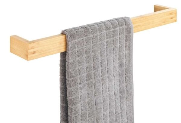 Wenko handdukskrok BAMBUSA ljusbrun 60 x 9 x 5 cm WENKO