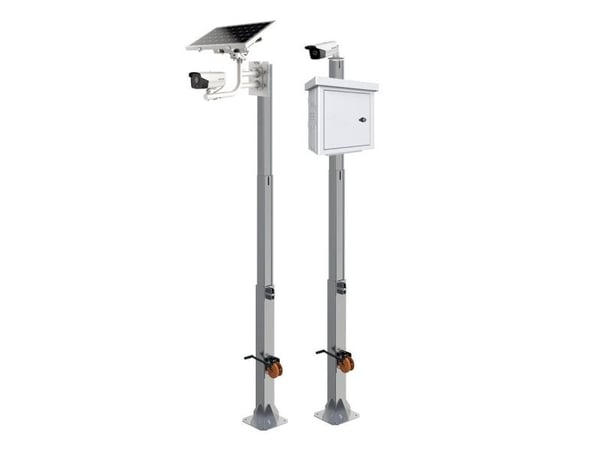 LOGON PROFESSIONAL RCCTV010, Stolpe, Utendørs, Metallisk, Aluminium, 30 kg, 84 mm