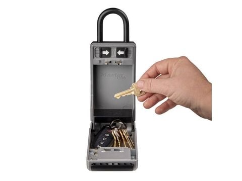 MASTER LOCK 5480EURD, Terästä, musta, Harmaa, 87 x 61 x 43 mm, 1 kpl