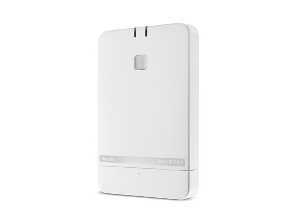 Gigaset N610 IP PRO - Trådløs telefonbasestasjon / VoIP telefonbasestasjon - IP-DECT\GAP\pnCAP - treveis anropskapasitet - SIP, RTP, SRTP, SDP, RTC...