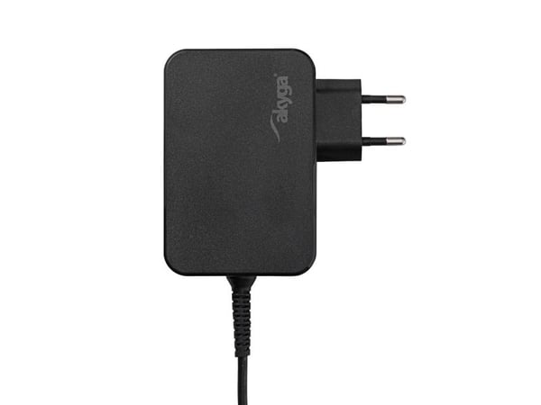 Akyga AK-ND-81 - Strømadapter - 65 watt - 3.25 A - PD 3.0 (USB-C) - svart