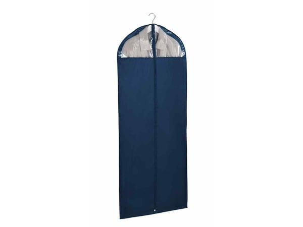 WENKO 64532100, Myk klesoppbevaringsbag, Blå, Polyester, Ingen mønster, Glidelås, 60 cm