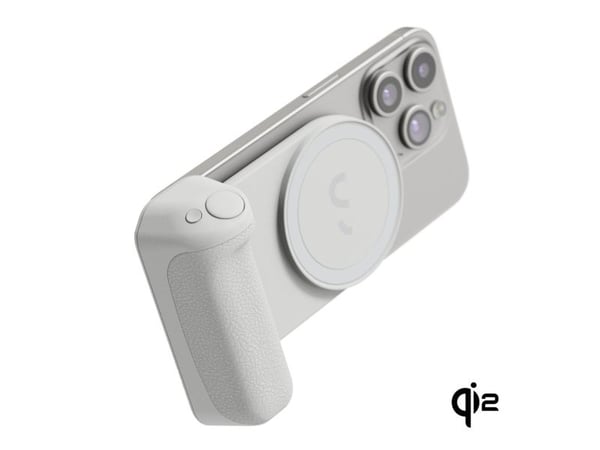 ShiftCam SnapGrip Pro, Grep, Steinfarge, Polykarbonat (PC), Harpiks, Alle merker, Apple iPhone 15 Pro Max iPhone 15 Pro iPhone 15 Plus iPhone 15 iP...