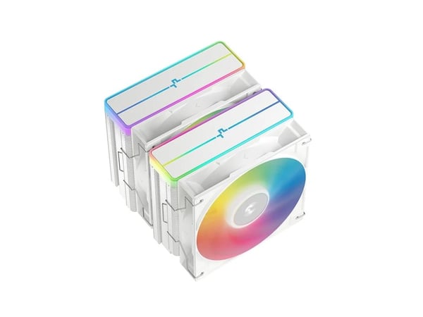 Deepcool K-kjøler AG620 Hvit ARGB V2 (R-AG620-WHAMMN-GJD)