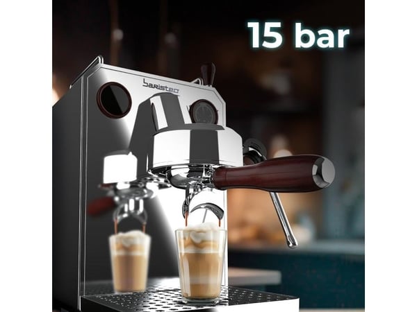 Cecotec Baristeo Intima, Espressomaskin, 1,7 l, Malt kaffe, 1850 W, Rustfritt stål