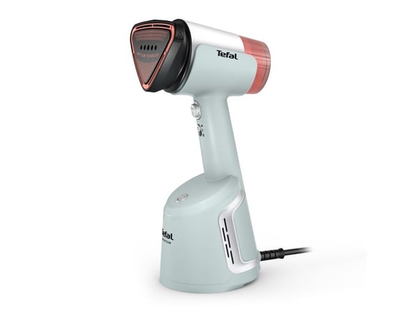Tefal AeroSteam DT9814F0, Käsikäyttöinen vaatehöyrystin, 0,1 L, 0,5 min, Valkoinen, Painikkeet, Käsikytkin