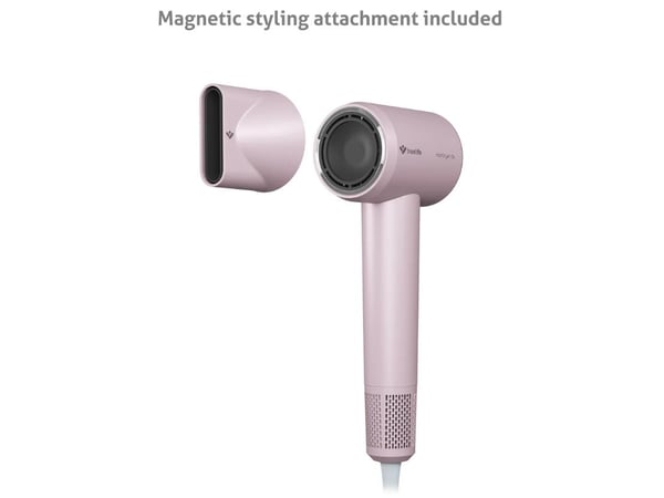 TrueLife HairDryer D6, AC, 111000 RPM, 22,2 m/s, 55 °C, 80 °C, Rosa