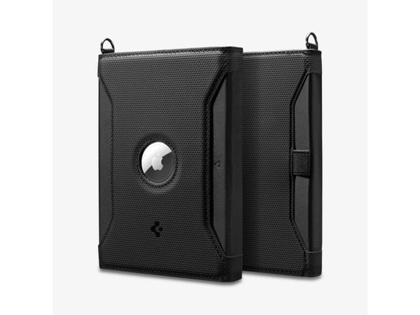 Spigen AFA08852, Passlommebok, Sort, Vegansk skinn, Monokromatisk