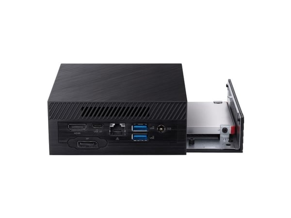 ASUS - Mini-PC 1 inntil 4.5 GHz - uten HDD - monitor: ingen - svart