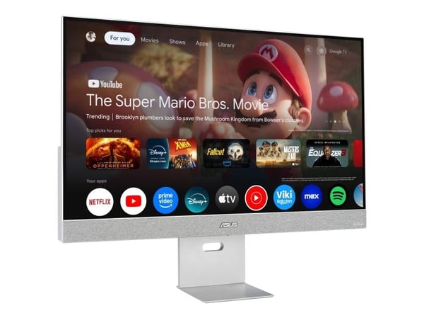 ASUS ZenScreen Smart MS32UC - LED-skjerm - 32" (31.5" synlig) - 3840 x 2160 4K @ 60 Hz - IPS - 400 cd/m² - 1000:1 - DisplayHDR 400 - 5 ms - HDMI, D...