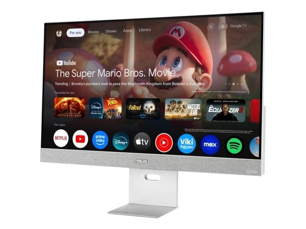ASUS ZenScreen Smart MS32UC - LED-skjerm - 32" (31.5" synlig) - 3840 x 2160 4K @ 60 Hz - IPS - 400 cd/m² - 1000:1 - DisplayHDR 400 - 5 ms - HDMI, D...