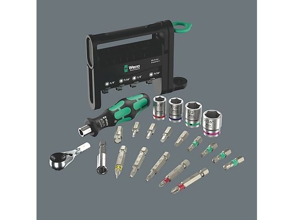 Wera 05049025001, Sort, Metallisk, 50 verktøy