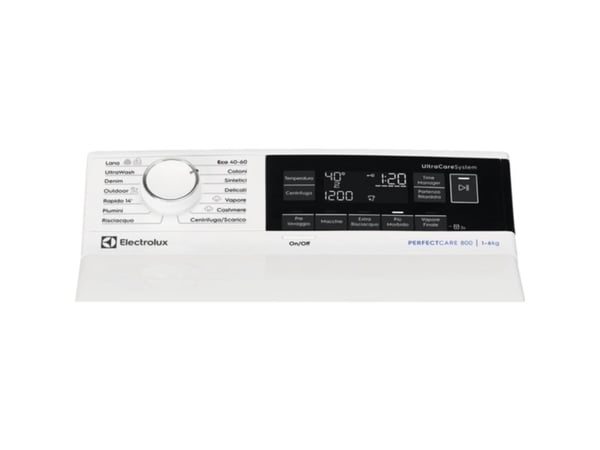 Electrolux EW8T363A, Toplader, 6 kg, B, 79 dB, 1251 RPM, A