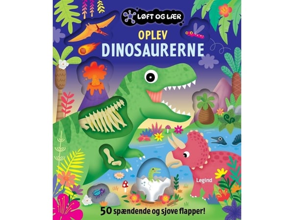 Nosta ja opi: Tutustu dinosauruksiin | Jennie Bradley | Kieli: Tanska