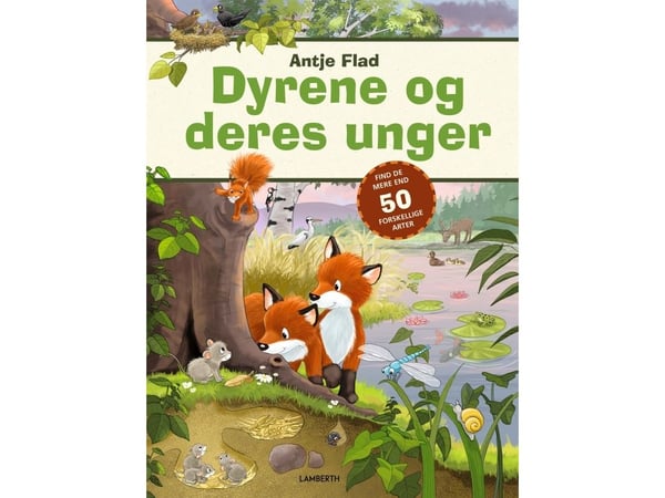 Dyrene og deres unger | Antje Flad | Språk: Dansk