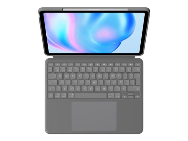 Logitech Combo Touch, QWERTY, Espanja, Tasohiiri, 1,9 cm, 1 mm, Apple
