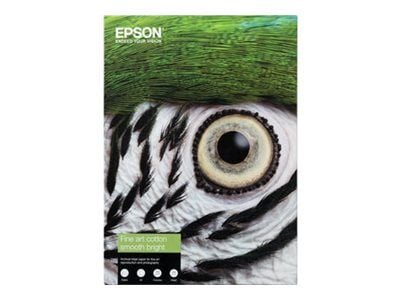 Epson Fine Art II - Bomull - matt - 490 mikroner - jevn klarhet - A3 Plus (329 x 483 mm) - 300 g/m² - 25 ark klutepapir
