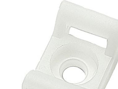 Pistorasia F/kaapelinsiteet 22X15Mm Valkoinen - F/ruuvi - (100 kpl) Pistorasia F/kaapelinsiteet 22X15Mm Valkoinen - F/ruuvi - (100 kpl)