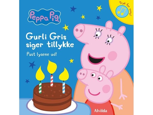 Peppa Pig – Gris i Gulla sier gratulerer