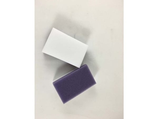 Skuresvamp, Spot remover melamin, hvid 60mmx110mm x 30mm, pakke a 4 stk - (12 stk.)