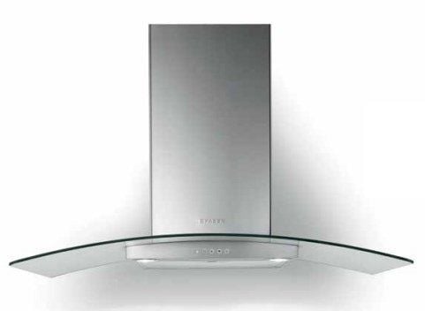 FABER S.p.A. Ray SRM LED X/V NS A60, 420 m³/t, 68 dB, 54 dB, 62 dB, Veggmonterbar, Rustfritt stål