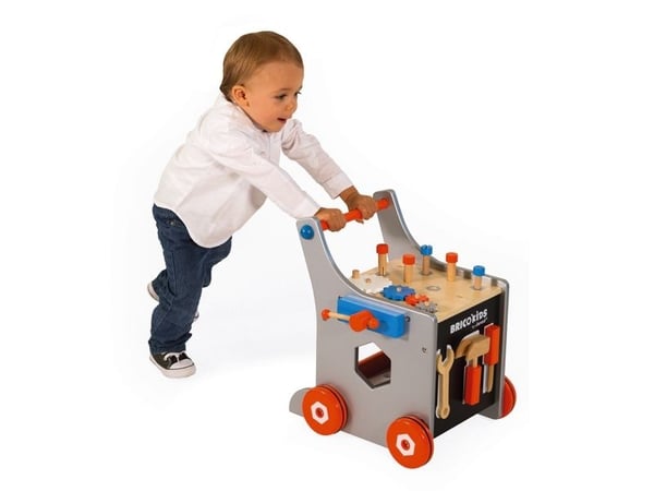 JANOD Brico''Kids Magnetic Diy Trolley (wood), Tre, Frankrike, 350 mm, 440 mm, 370 mm, 1 stykker