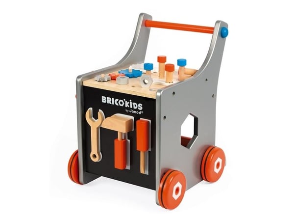 JANOD Brico''Kids Magnetic Diy Trolley (wood), Tre, Frankrike, 350 mm, 440 mm, 370 mm, 1 stykker