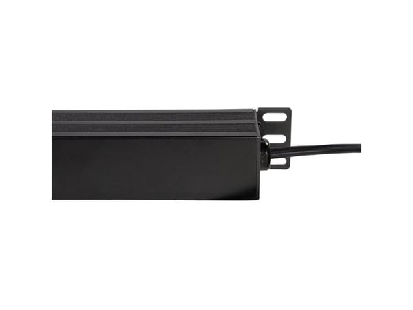 LogiLink PDU7C02, 1U, Pystysuora, Alumiini, musta, 7 AC-pistorasia(a), Tyyppi F