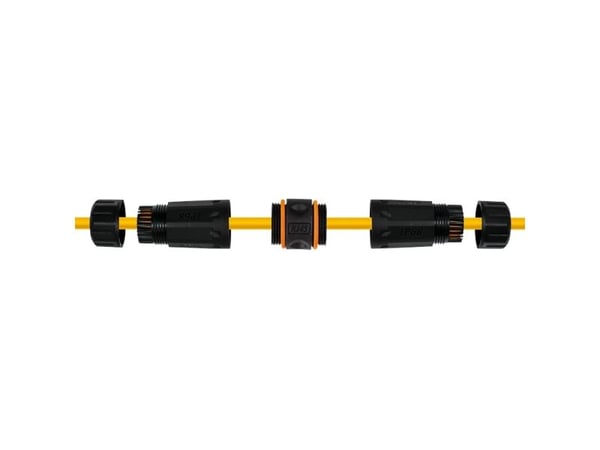LogiLink Patchkabelkontakt för utomhusbruk, Cat.6A, skärmad RJ45 hona - RJ45 hona, för anslutning av Cat.6A - 1 st (NP0086)