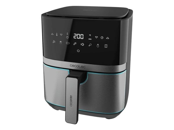Cecotec Cecofry Full InoxBlack 5500 Pro, Varmluftsfrityr, 5,5 l, 0,6 kg, 80 °C, 200 °C, 60 min Cecotec Cecofry Full InoxBlack 5500 Pro, Varmluftsfrityr, 5,5 l, 0,6 kg, 80 °C, 200 °C, 60 min