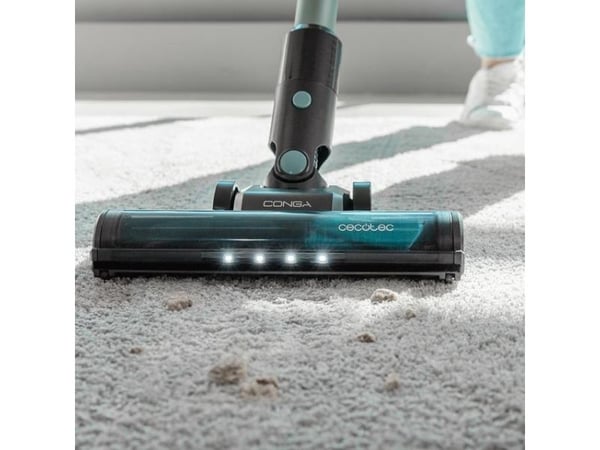 Cecotec Conga Rockstar 1500 Ray Pure - Støvsuger - pinne/håndholdt (2-i-1) - uten pose - uten kabel