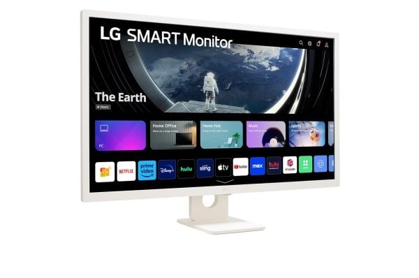 LG MyView 32SR50F-W - LED-skjerm - Smart - 32" (31.5" synlig) - 1920 x 1080 Full HD (1080p) - IPS - 250 cd/m² - 1200:1 - HDR10 - 8 ms - 2xHDMI - hø...
