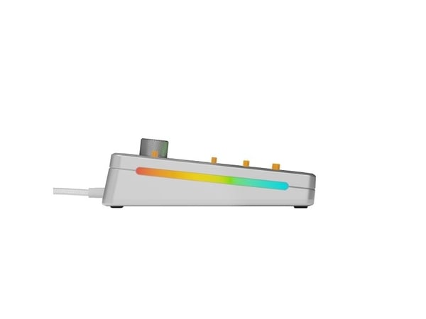 Glorious Gaming GMMK 3 PRO 65% Barebones, 65%, Koblet med ledninger (ikke trådløs), USB, RGB LED, Sølv