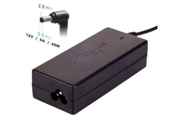 Akyga Dedicated Series AK-ND-85 - Strømadapter - AC 100-250 V - 90 watt - svart